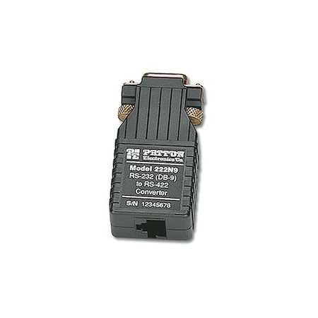 Patton RS232 TO 422 CONV, DB9M, RJ45 222N9M RJ45